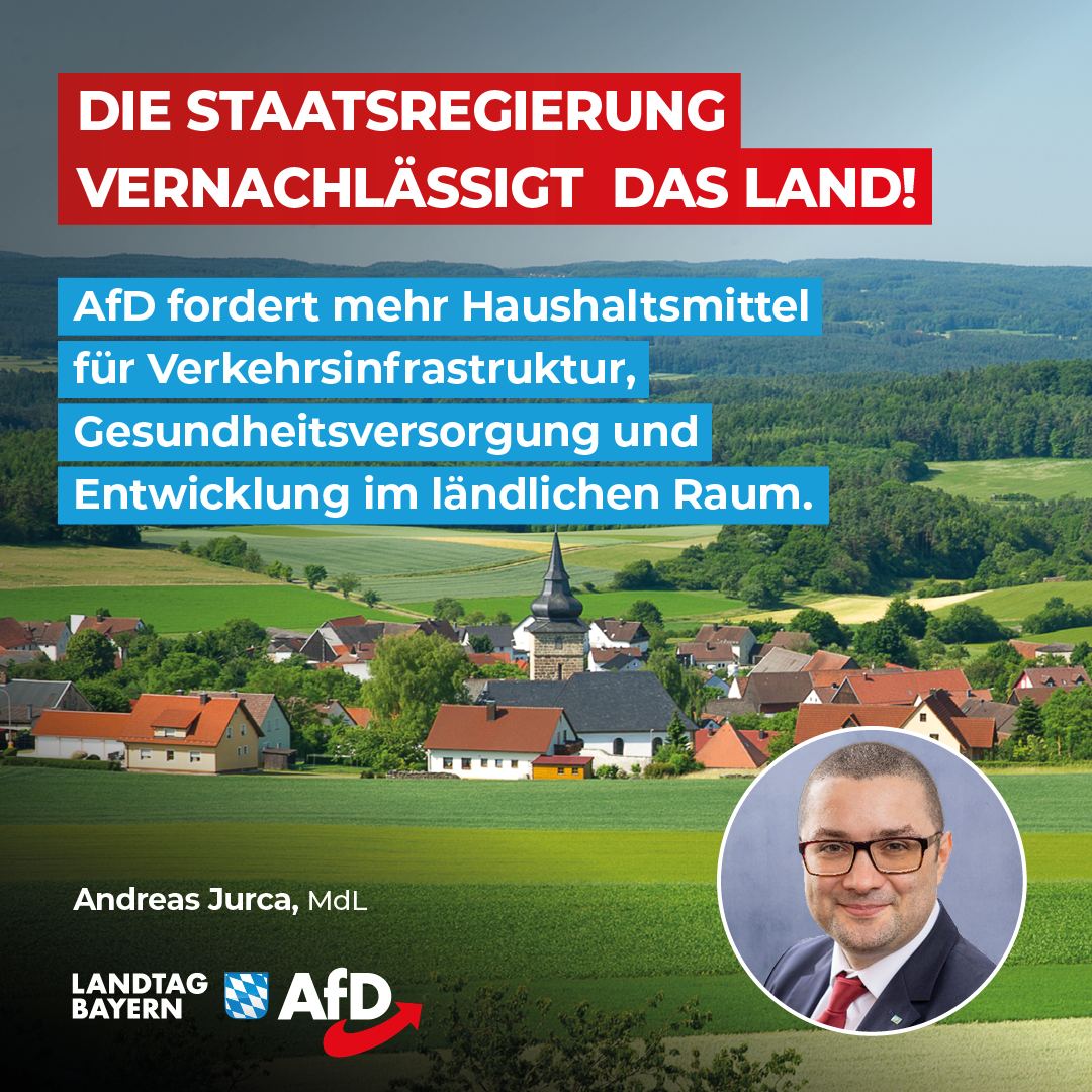 Staatsregierung vernachlaessigt das Land