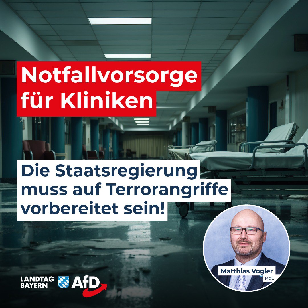 Notfallvorsorge fuer Kliniken