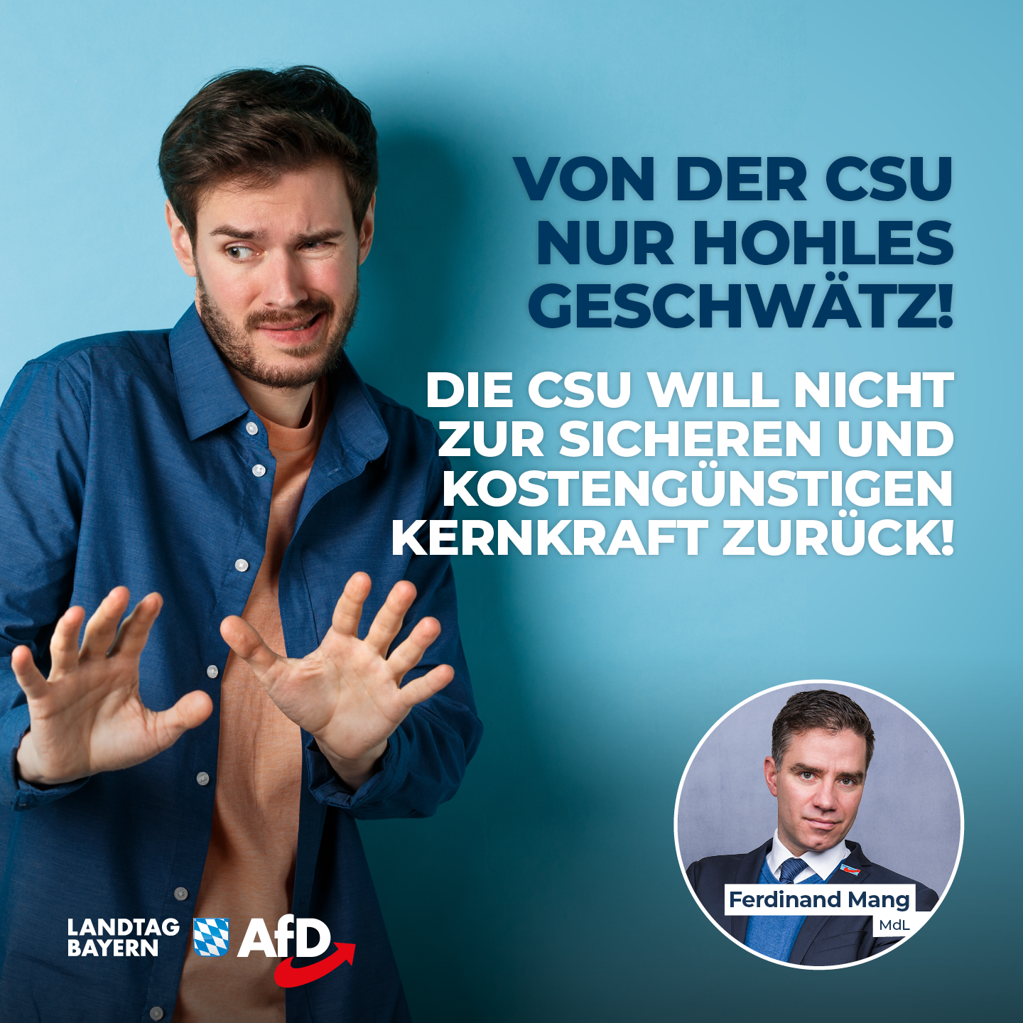 CSU nur hohles Geschwaetz