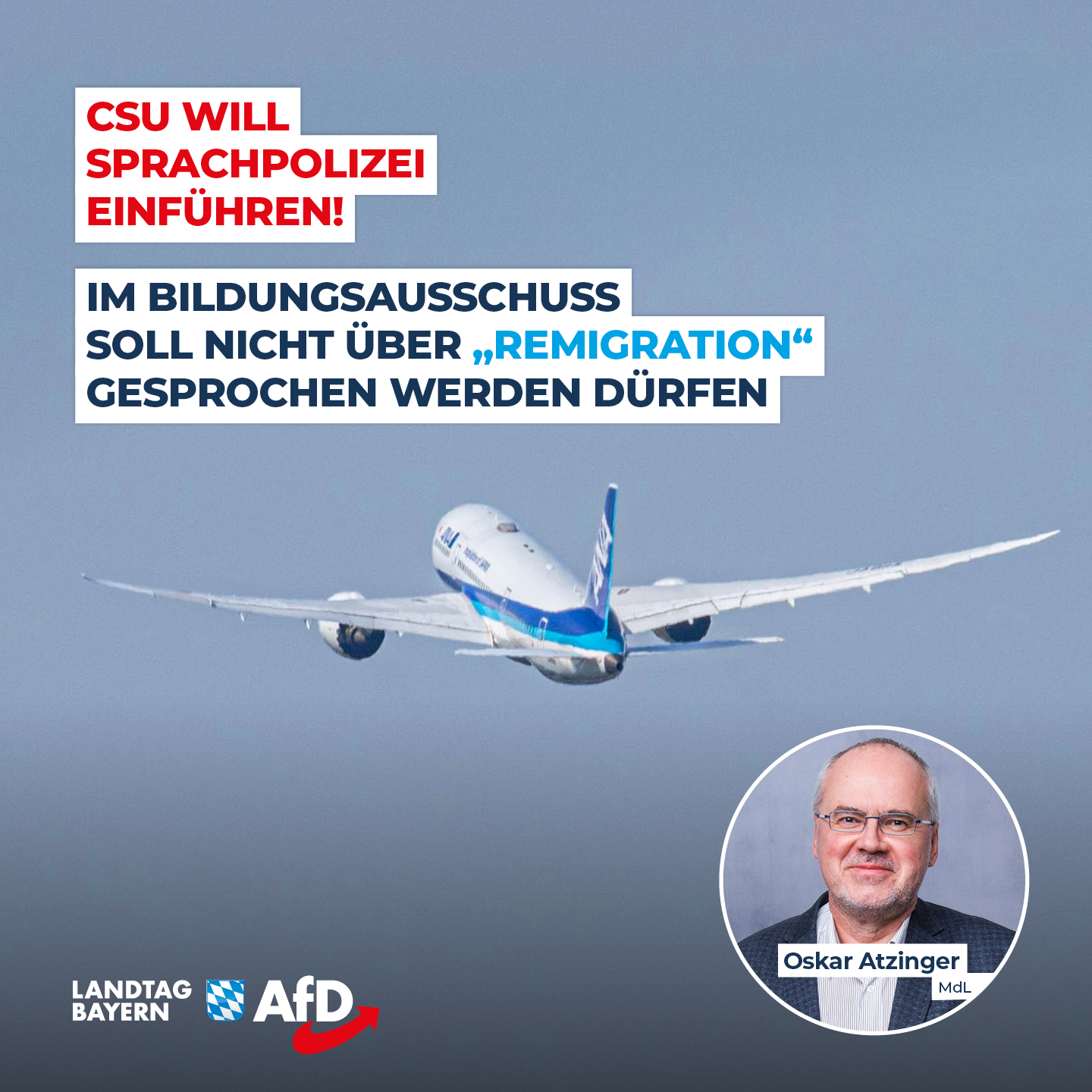 CSU will Sprachpolizei einfuehren