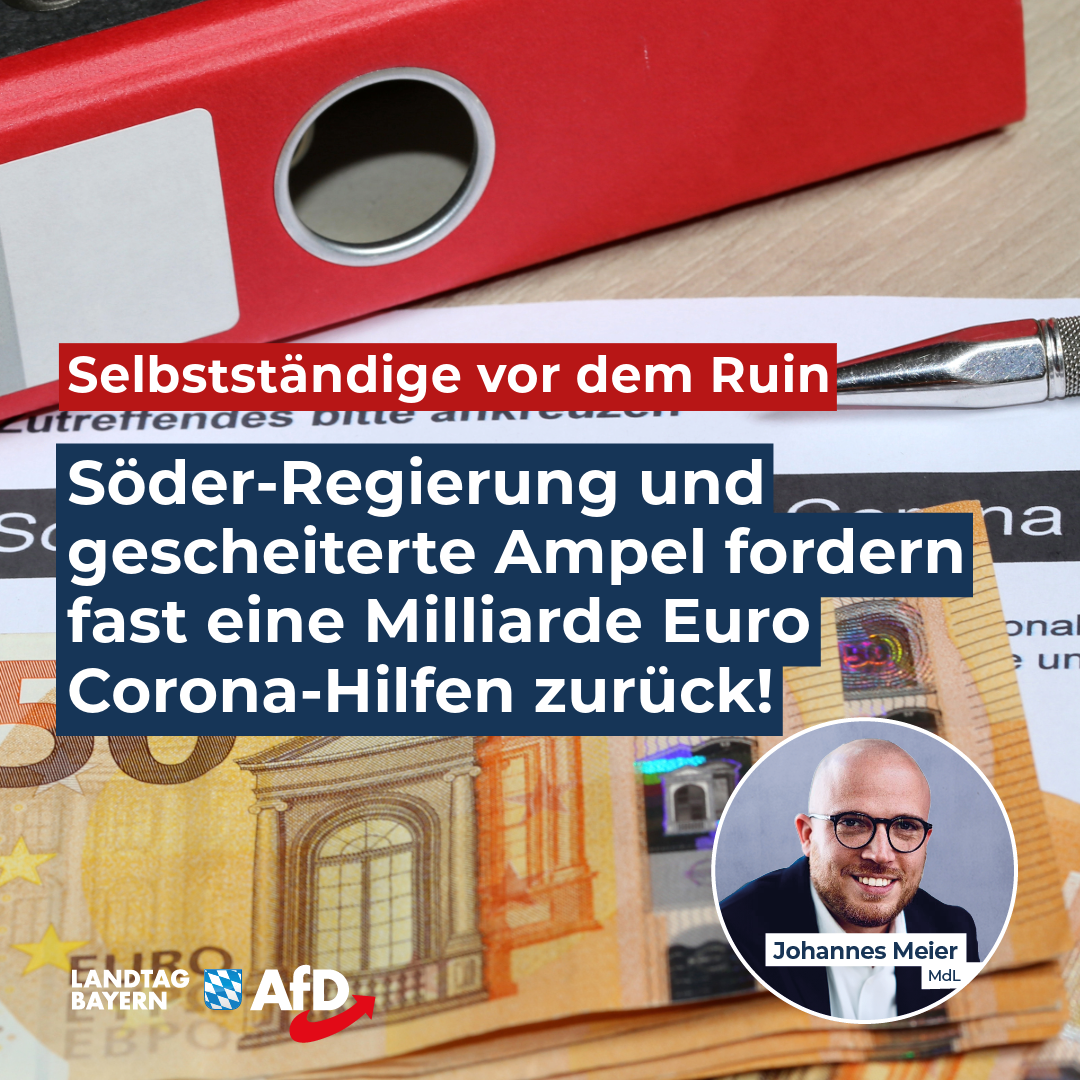 Soeder Corona Hilfen Rueckzahlung