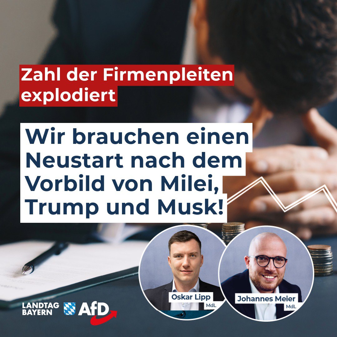 Zahl der Firmenpleiten